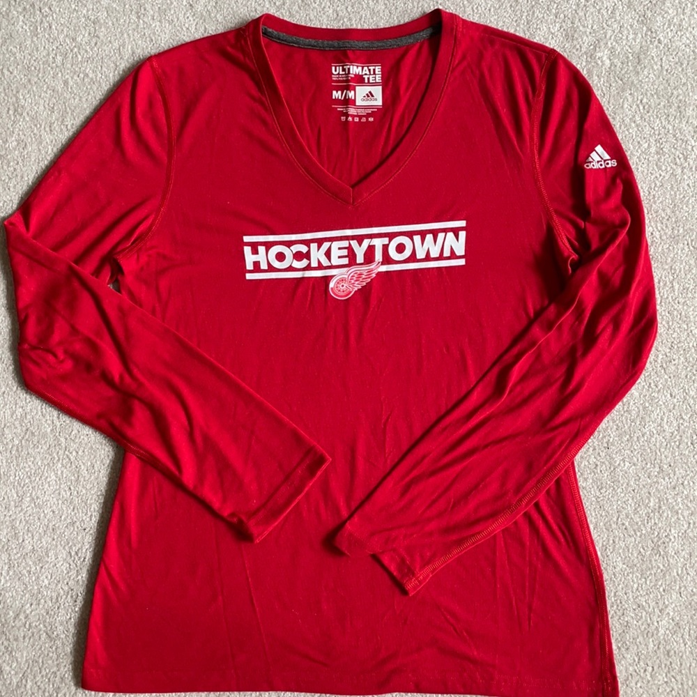 - Adidas Ultimate Tee - Hockeytown Detroit Red Wings